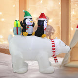 Maxbell Maxbell Christmas Inflatable Decoration Air Inflated for Backyard Garden Prop