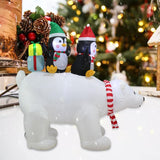 Maxbell Maxbell Christmas Inflatable Decoration Air Inflated for Backyard Garden Prop