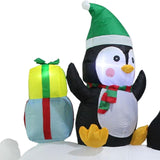 Maxbell Christmas Inflatable Decoration Air Inflated for Backyard Garden Prop