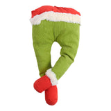 Maxbell Cute Elf Leg Christmas Tree Decoration Decorate for Garland Door Hanging S