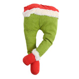 Maxbell Maxbell Cute Elf Leg Christmas Tree Decoration Decorate for Garland Door Hanging L