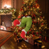 Maxbell Maxbell Cute Elf Leg Christmas Tree Decoration Decorate for Garland Door Hanging L