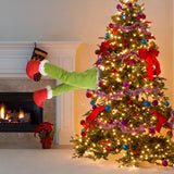 Maxbell Maxbell Cute Elf Leg Christmas Tree Decoration Decorate for Garland Door Hanging L