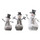 Maxbell Maxbell Snowman Light Ornament LED Lamp Photo Prop Decoration Crafts Sculpture Small