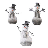 Maxbell Maxbell Snowman Light Ornament LED Lamp Photo Prop Decoration Crafts Sculpture Small