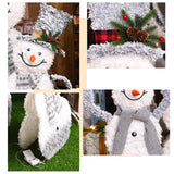Maxbell Maxbell Snowman Light Ornament LED Lamp Photo Prop Decoration Crafts Sculpture Small