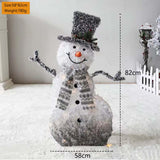 Maxbell Snowman Light Ornament LED Lamp Photo Prop Decoration Crafts Sculpture Small