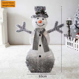 Maxbell Maxbell Snowman Light Ornament LED Lamp Photo Prop Decoration Crafts Sculpture Medium