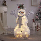 Maxbell Maxbell Snowman Light Ornament LED Lamp Photo Prop Decoration Crafts Sculpture Medium