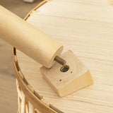 Maxbell Maxbell Nordic Bamboo Woven Plant Stand for Home Apartment Decoration and Display Large