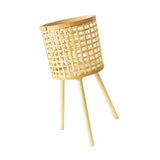 Maxbell Maxbell Nordic Bamboo Woven Plant Stand for Home Apartment Decoration and Display Large