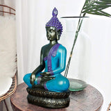 Maxbell Chinese Style Buddha Statue Figurine Handcrafted Ornament for Tabletop Decor