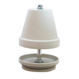 Maxbell Candle Holder Decor Ornament Tea Light Ceramic Fireplace Garden