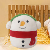 Maxbell Maxbell Christmas Plush Toy Stuffed Doll Cartoon Throw Pillow Snowman