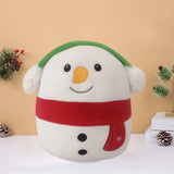 Maxbell Maxbell Christmas Plush Toy Stuffed Doll Cartoon Throw Pillow Snowman