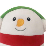 Maxbell Maxbell Christmas Plush Toy Stuffed Doll Cartoon Throw Pillow Snowman