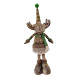 Maxbell Maxbell Christmas Reindeer Plush Toy Sculpture Hanging for Table Bedroom Decor