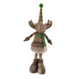 Maxbell Maxbell Christmas Reindeer Plush Toy Sculpture Hanging for Table Bedroom Decor