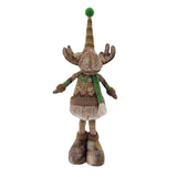 Maxbell Maxbell Christmas Reindeer Plush Toy Sculpture Hanging for Table Bedroom Decor