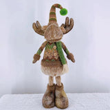 Maxbell Maxbell Christmas Reindeer Plush Toy Sculpture Hanging for Table Bedroom Decor