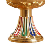 Maxbell Maxbell Ghee Lamp Holder Candle Holder Votive Tealight Holder Oil Lamp Tibetan Gold