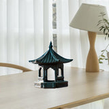 Maxbell Maxbell Pagoda Lantern Statue Ornaments Accessories for Bonsai Decor Fairy Garden 8cmx8cmx6.8cm