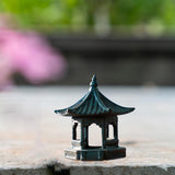 Maxbell Maxbell Pagoda Lantern Statue Ornaments Accessories for Bonsai Decor Fairy Garden 8cmx8cmx6.8cm