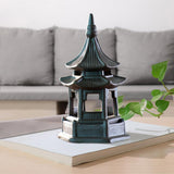 Maxbell Maxbell Pagoda Lantern Statue Ornaments Accessories for Bonsai Decor Fairy Garden 12cmx7cmx6.5cm