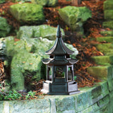 Maxbell Maxbell Pagoda Lantern Statue Ornaments Accessories for Bonsai Decor Fairy Garden 12cmx7cmx6.5cm