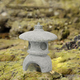 Maxbell Maxbell Pagoda Lantern Statue Garden Figurine Ornament for Patio Lawn Decoration 7cmx7cmx9cm