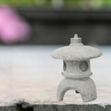 Maxbell Maxbell Pagoda Lantern Statue Garden Figurine Ornament for Patio Lawn Decoration 7cmx7cmx9cm