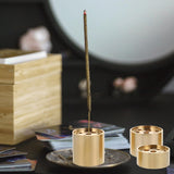 Maxbell Incense Burner Rack Decorative Brass Incense Holder for Living Room Decor