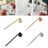 Maxbell Maxbell Candle Snuffer Wick Cover Stainless Steel Long Handle Decoration Aureate