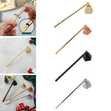Maxbell Maxbell Candle Snuffer Wick Cover Stainless Steel Long Handle Decoration Aureate