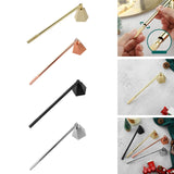 Maxbell Maxbell Candle Snuffer Wick Cover Stainless Steel Long Handle Decoration Aureate