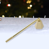 Maxbell Maxbell Candle Snuffer Wick Cover Stainless Steel Long Handle Decoration Aureate