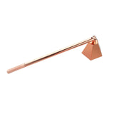 Maxbell Maxbell Candle Snuffer Wick Cover Stainless Steel Long Handle Decoration Rose Aureate