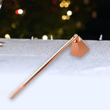Maxbell Maxbell Candle Snuffer Wick Cover Stainless Steel Long Handle Decoration Rose Aureate