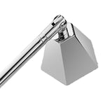 Maxbell Maxbell Candle Snuffer Wick Cover Stainless Steel Long Handle Decoration Argent