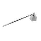 Maxbell Maxbell Candle Snuffer Wick Cover Stainless Steel Long Handle Decoration Argent