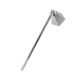 Maxbell Maxbell Candle Snuffer Wick Cover Stainless Steel Long Handle Decoration Argent