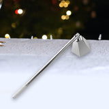 Maxbell Maxbell Candle Snuffer Wick Cover Stainless Steel Long Handle Decoration Argent