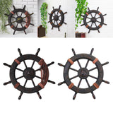 Maxbell Nautical Boat Steering Wall Decor for Farmhouse Hotel Photography Fittings A