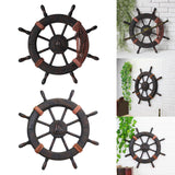 Maxbell Nautical Boat Steering Wall Decor for Farmhouse Hotel Photography Fittings A