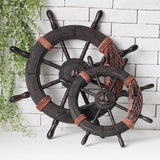 Maxbell Nautical Boat Steering Wall Decor for Farmhouse Hotel Photography Fittings A