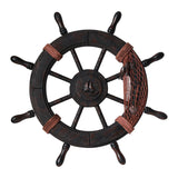 Maxbell Nautical Boat Steering Wall Decor for Farmhouse Hotel Photography Fittings A