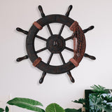 Maxbell Nautical Boat Steering Wall Decor for Farmhouse Hotel Photography Fittings A