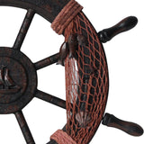 Maxbell Nautical Boat Steering Wall Decor for Farmhouse Hotel Photography Fittings A