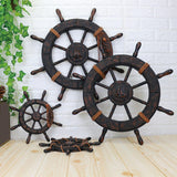 Maxbell Nautical Boat Steering Wall Decor for Farmhouse Hotel Photography Fittings B