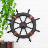 Maxbell Nautical Boat Steering Wall Decor for Farmhouse Hotel Photography Fittings B
